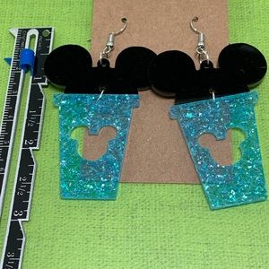 Handcrafted Happy earrings